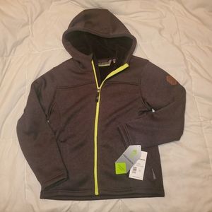NWT Boys Free Country Fleece lined hoodie 10-12
